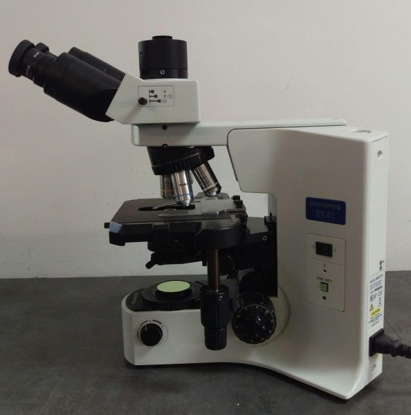 Olympus Microscope BX41 with Trinocular Head and 100x - NC