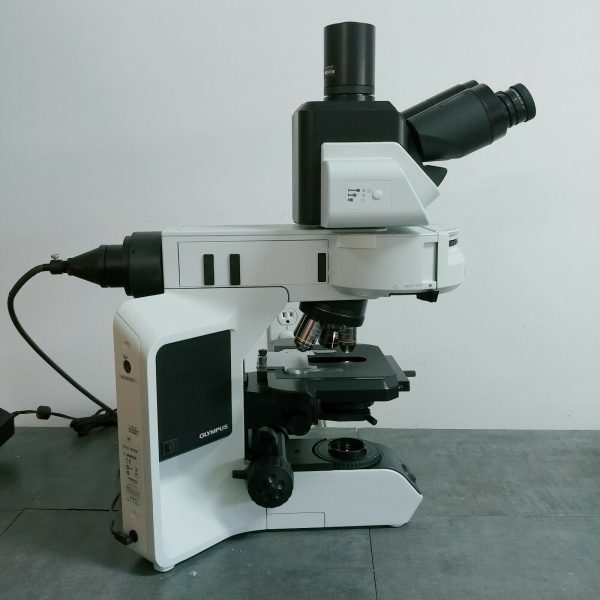 Olympus Microscope BX43 with Fluorescence, Tilting Tinocular Head and X ...