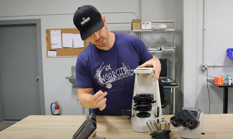Nikon Microscope 50i 55i Assembly and Disassembly