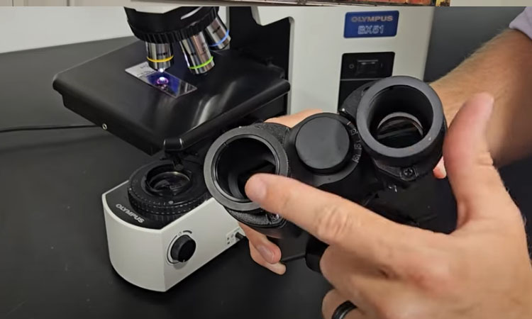 Seeing Double Through Your Microscope? A Head Alignment is the Fix!
