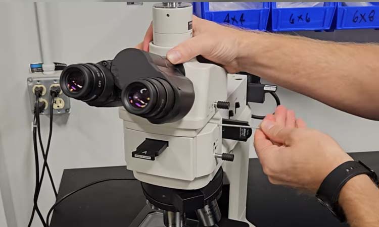 Inside the Nikon LV150 Metallurgical Microscope
