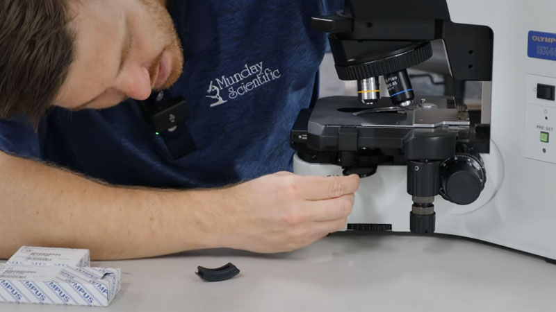 Adding an Analyzer & Polarizer to an Olympus BX45