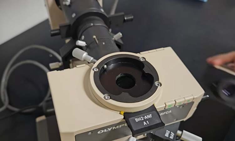 Olympus BHS DIC & Fluorescence Setup