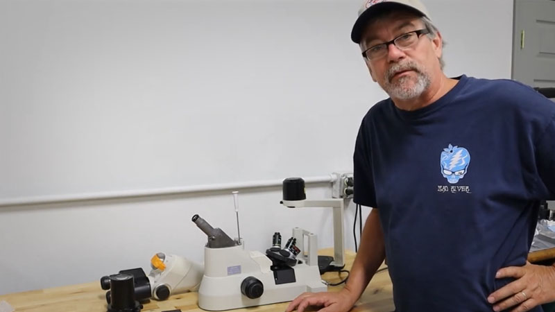Nikon Microscope TS100 Assembly