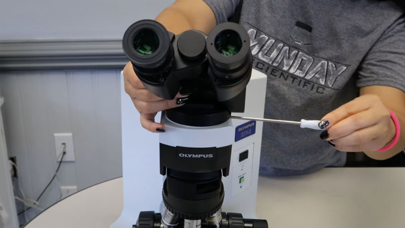 Olympus BX45 Microscope Assembly