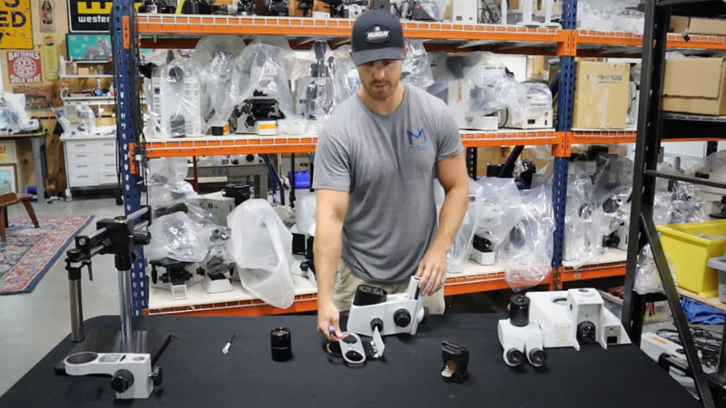 Olympus SZX Microscope Disassembly