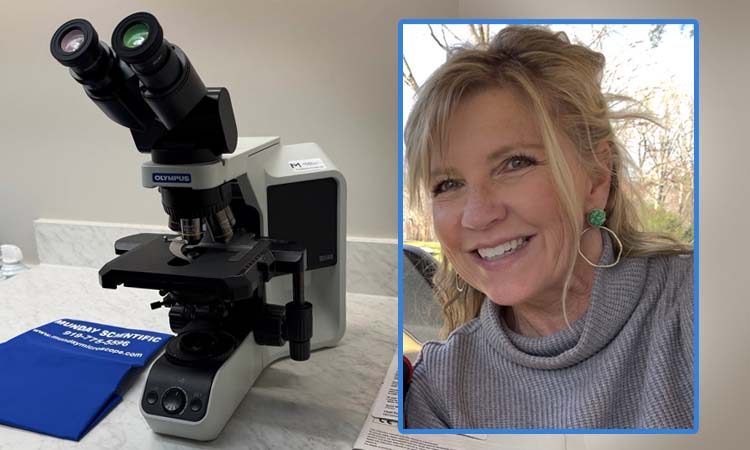 Histotechnologist Terri