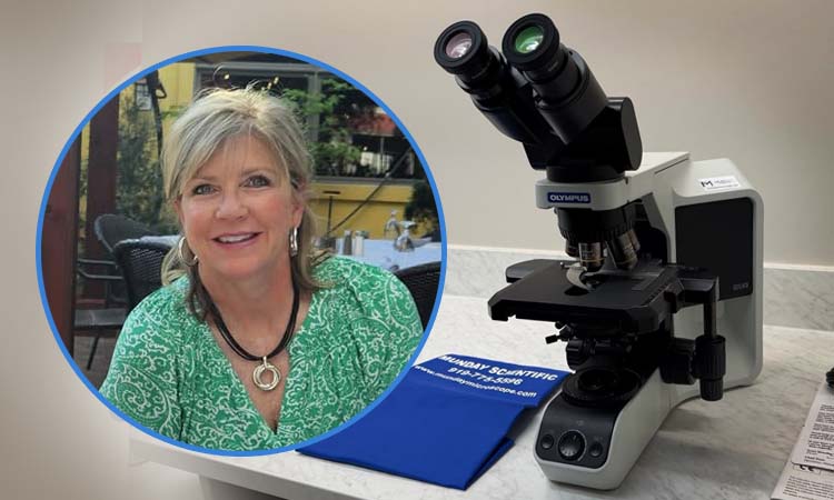 Histotechnologist Terri