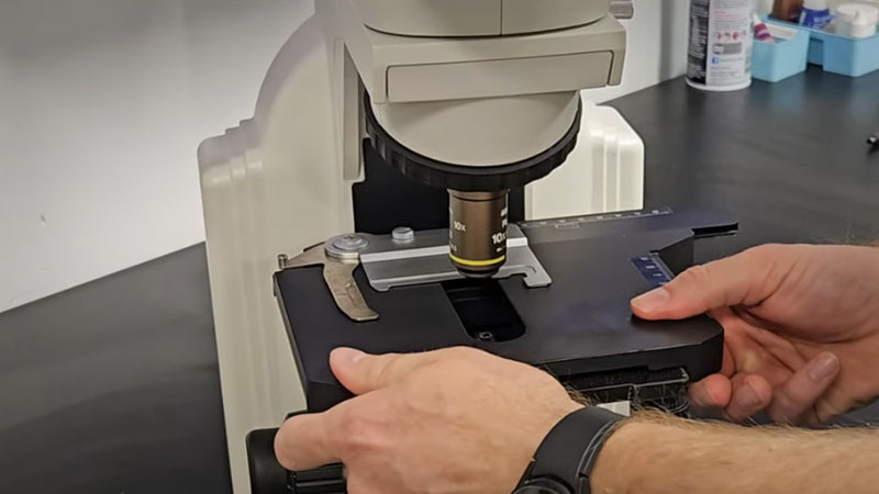 Fixing Nikon Microscope Stage Wobble