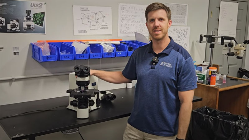 Replace the LS30 Lamphouse on a BX Microscope